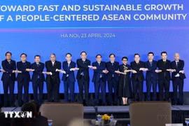 越南政府总理范明政出席2024年东盟未来论坛。图自越通社