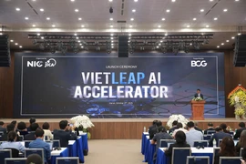 越南人工智能创业加速计划正式启动。图自越通社