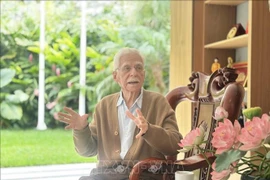 委内瑞拉知名左翼知识分子罗慕洛·维莱罗。图自越通社