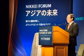 越南政府副总理黎进珠出席在日本东京举行的第31届“亚洲的未来”国际论坛并发表重要讲话。图自越通社