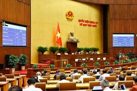会议场景。图自越通社