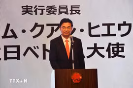 2025年日本越南文化节组委会联合主席范光校。图自越通社