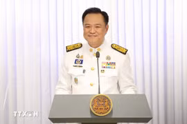 泰国总理阿努廷·查恩维拉库尔。图自越通社