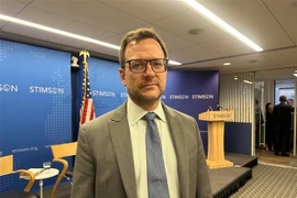 华盛顿特区的史汀生中心东南亚项目主任布莱恩·艾勒。图自越通社