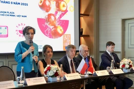 “风味欧洲——传统与品质”推广活动现场。图自越通社
