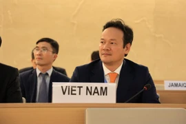越南常驻联合国、世贸组织及其他国际组织代表团团长、驻日内瓦大使梅潘勇。图自越通社