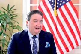 美国驻越南大使马克·纳珀。图自越通社