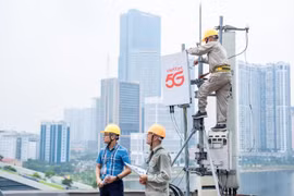 Viettel掌握5G技术，在全国范围内部署了3万个5G基站。图自越通社