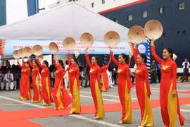 越南参加2019年"东南亚—日本青年船"交流活动。图自互联网