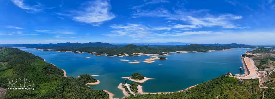 历经半个世纪建设与发展的格木湖工程是河静省水利建设的重要标志。图自越通社
