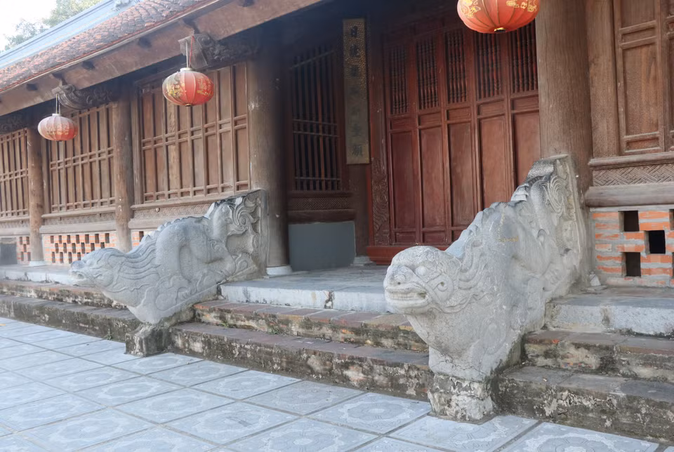 寺庙建筑古色古香，已被规划为旅游景点。图自越通社