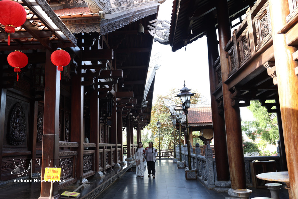 敕賜开端寺成为了西原地区独特的文化和精神象征。图自越通社