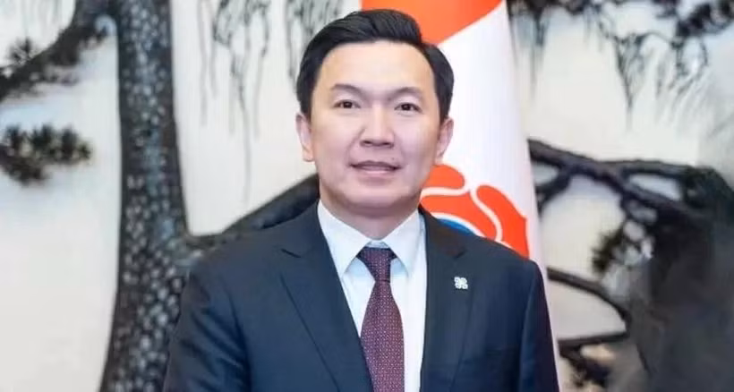 蒙古国国家大呼拉尔主席宾巴朝格特 图自News Arena