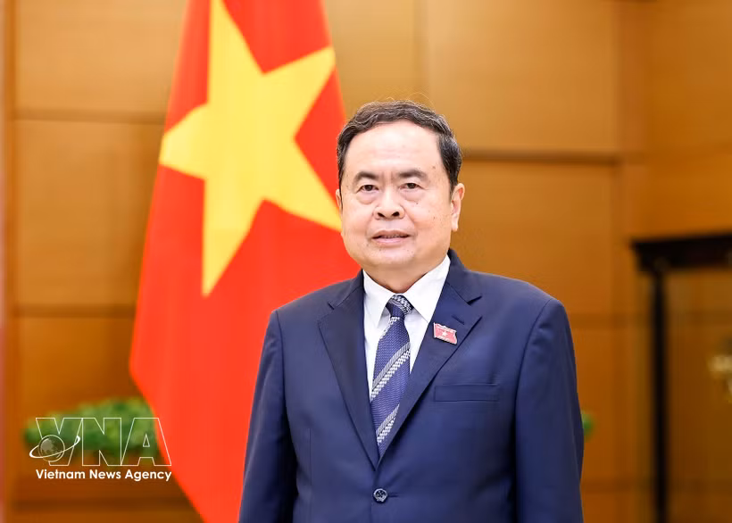 越南国会主席陈青敏 图自越通社