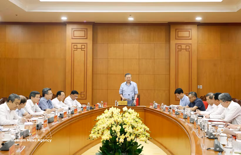 会议场景 图自越通社