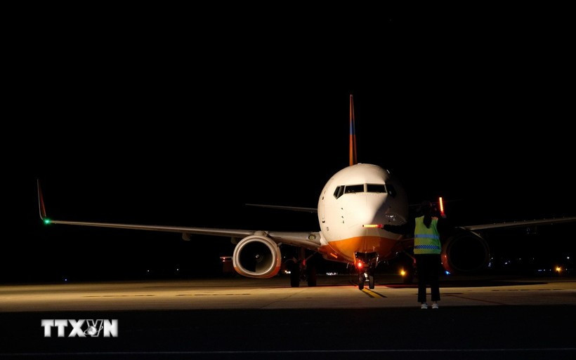 莲姜国际机场 图自越通社