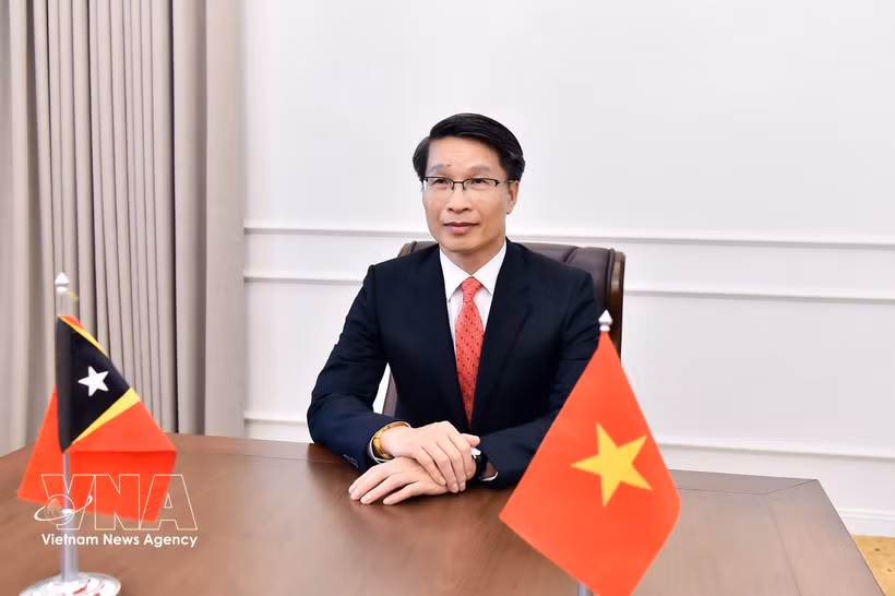 越南驻东帝汶代办范平潭 图自越通社