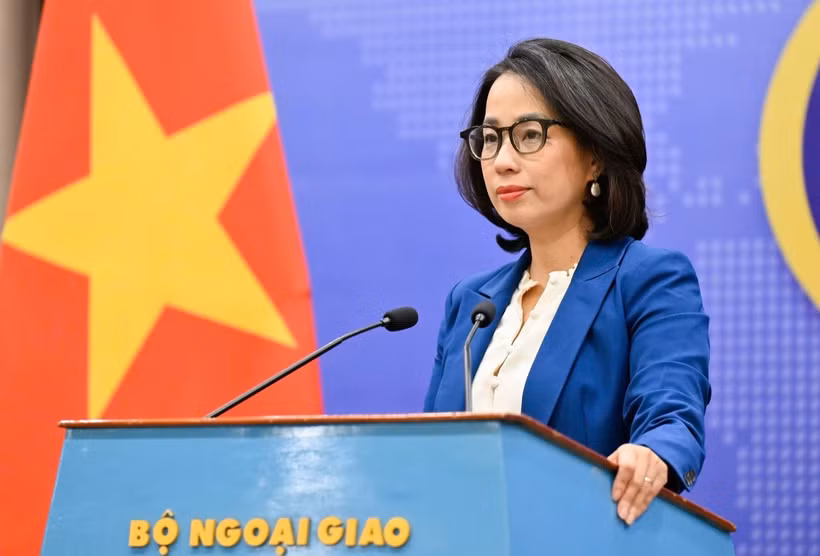越南外交部发言人范秋姮 图自越南外交部