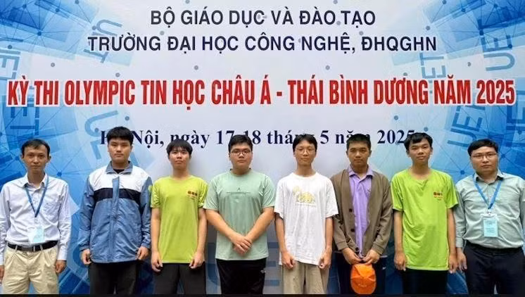 获奖的6名学生。图自MOET