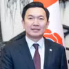 蒙古国国家大呼拉尔主席宾巴朝格特 图自News Arena
