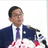 柬埔寨王家研究院下属柬埔寨国际关系研究院院长金·佩亚 图自越通社