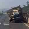 广治省一交通事故现场 图自越通社