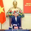 苏林总书记在会议上发表讲话 图自越通社