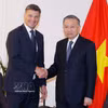 越共中央总书记、国家主席苏林会见澳大利亚自由党与国家党联盟领导人 图自越通社