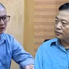 傅德南与阮和平 图自congan.com.vn