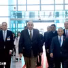 约旦众议院议长抵达河内开始对越南进行正式访问 图自越通社