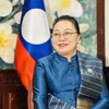 老挝驻越特命全权大使坎葆·恩塔万 图自越通社