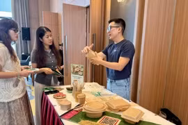 BUYO Bioplastics的生物塑料产品由啤酒糟和甘蔗渣制成。图自nhandan.vn