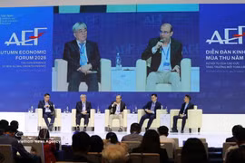 “量子时代的数据安全与安全保障”专题座谈。图自越通社