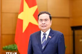 越南国会主席陈青敏。图自越通社