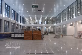 金瓯机场航站楼基本完工。图自越通社