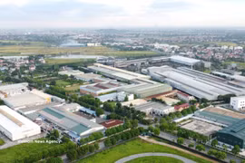 富寿省平川工业区入驻率达100%。图自越通社