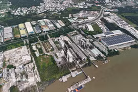 协福乡协福工业园是胡志明市最大的工业园。图自越通社