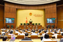 第十六届国会第二次会议现场。图自越通社