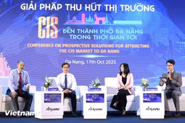 "吸引独联体客源市场的措施"研讨会现场。图自Vietnam+