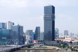胡志明市国际金融中心总面积约898公顷。图：越通社