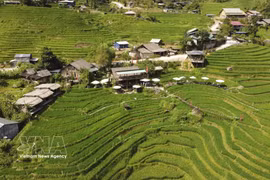 老街左万（Tả Van）美景。图自越通社