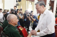 越共中央总书记苏林：优抚对象是国家的宝贵财富，是民族意志和毅力的象征。图自越通社
