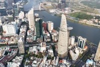 胡志明市一角。图自越通社