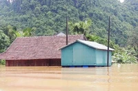 防洪房屋。图自越通社