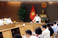 政府副总理裴青山主持召开《联合国打击网络犯罪公约》开放签署仪式筹备工作会议。图自越通社