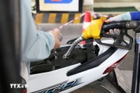 越南各类成品油价格涨跌互现。图自越通社