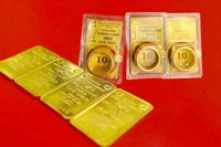 12月4日上午越南国内金价持平。图自Vneconomy