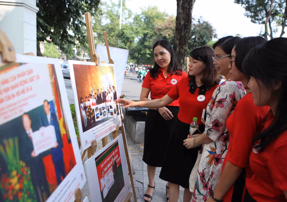 参观者。（图片来源：越通社）