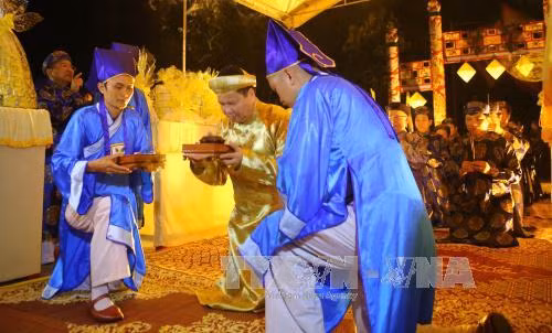 2017年顺化社稷祭礼隆重举行（图片来源：越通社）