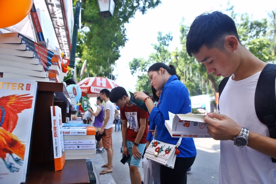 2018年秋季图书节 图自越通社
